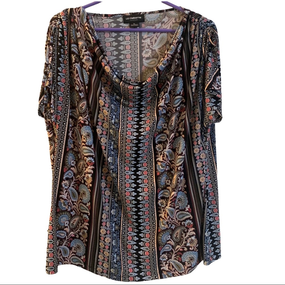 Liz Claiborne Career Business Casual Blouse XL